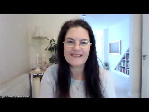 Angela De Souza speaking about working with Creative Hustlers